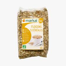 Markal Flocons 5 Céréales Bio 500 g 