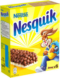 Nestlé Nesquick Barres Céréales 25 g x 6