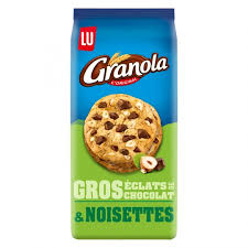 Lu Granola Cookie Hazelnut chocolate 184 g  