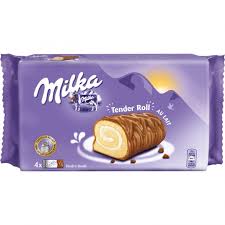 Milka Tender Roll Lait 37 g x 4 