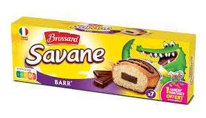 Brossard Savane Choc N Barre 27 g x 7