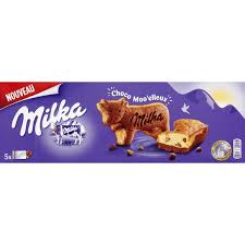 MILKA Choco Moelleux Chocolate Chip Cakes 28 g x 5  