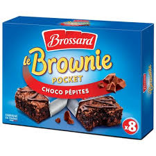 Brossard Mini Brownies Pep Chocolat 30 g x 8