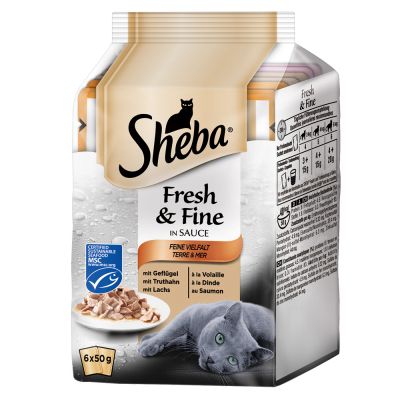 Sheba Délice Du Jour Chicken 50 g x 6