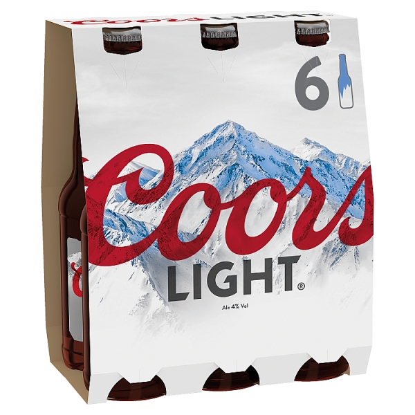 Coors Light 330 ml x 6 