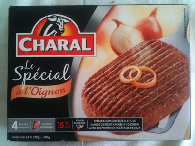 Charal Boeuf Steak Oignon 100 g x 4