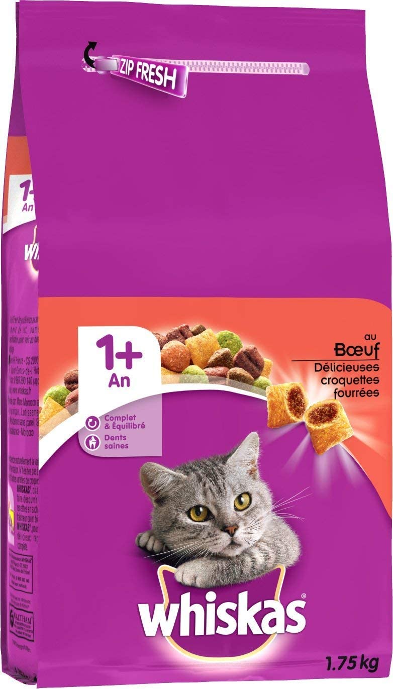 Whiskas Croq Beef 1.75 Kg x 1