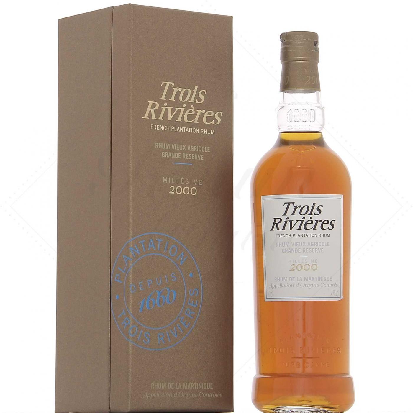 Trois Rivières Vieux Cuvée Du Moulin / case - 3 years - 70cl