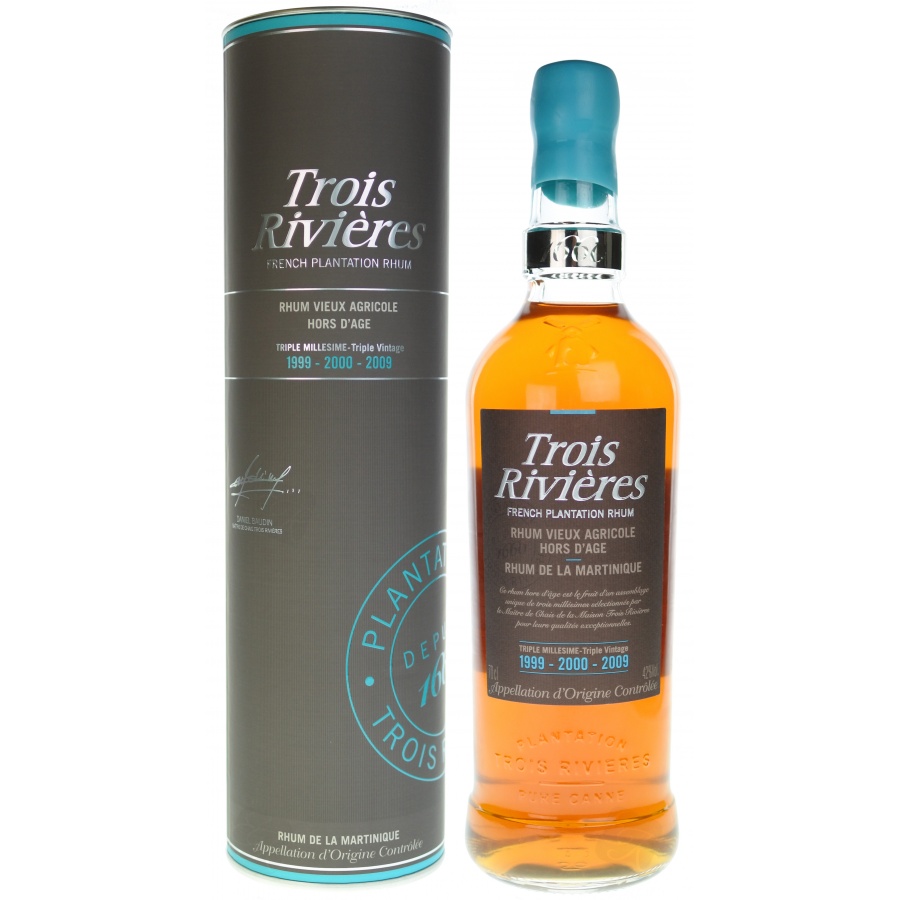 Trois Rivières Vieux Triple Millésime / case - 70cl