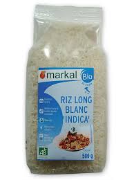 Markal Riz Long Blanc Indica Bio 500 g