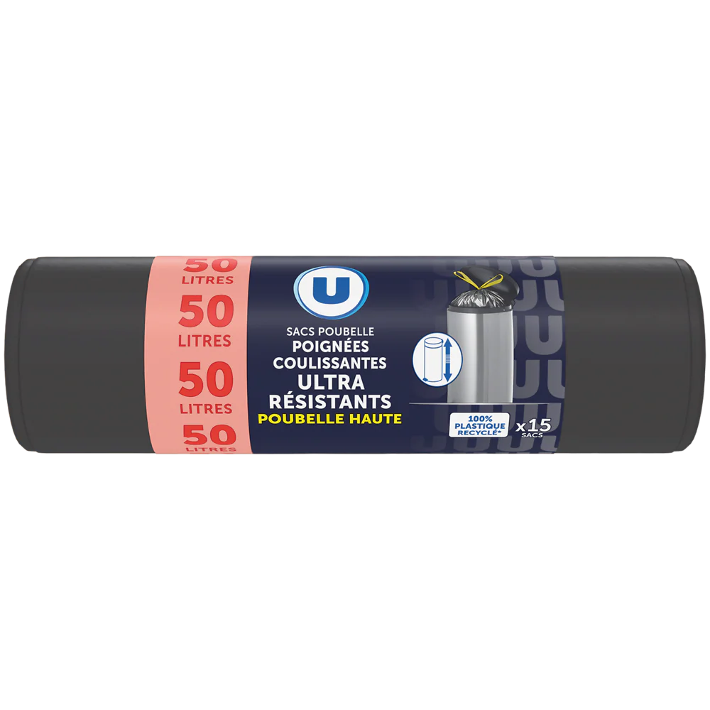 Heavy-duty garbage bags 30L U 