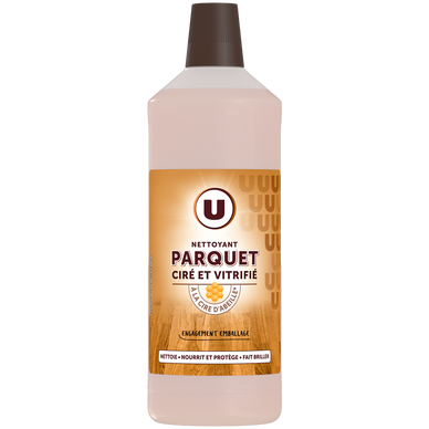 Waxed and sealed parquet cleaner U