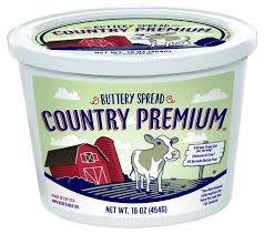 Margarine - 425 g -Buttery spread Country Premium