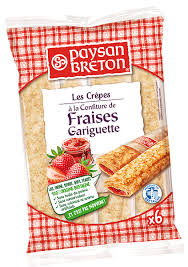 Paysan Breton Crêpes Fourrées Fraise 180 g