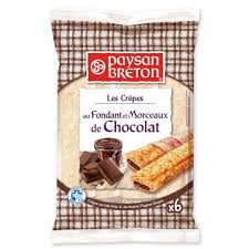 Paysan Breton Crêpes Fourrées Chocolat 180 g