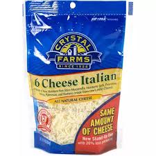 Crystal Farms Italian Shred 226 g