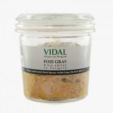 Vidal Foie Gras D'Oie Entier Bocal 100 g