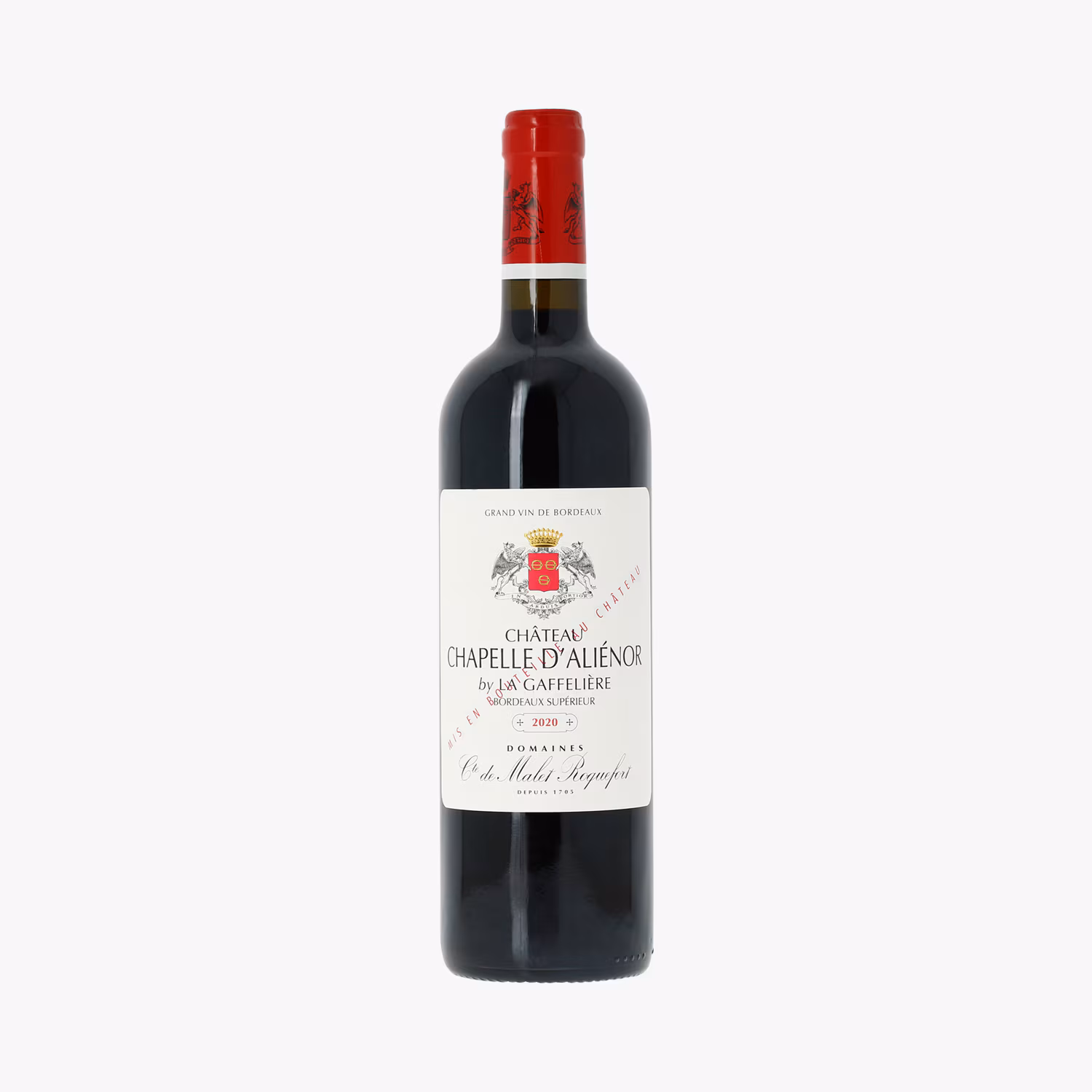 Chateau Chapelle d'Aliénor by la Gaffelière ,Bordeaux Sup -2022  75cl