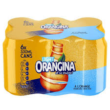 Orangina Diet 330 ml x 6 