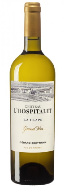 Cht hospitalet gv blanc 2017, aop la clape, gerard bertrand, 75cl