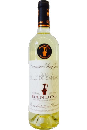 BANDOL BLANC DOMAINE RAY JANE 2014, CUVEE SANARY, AOC BANDOL, 75CL  
