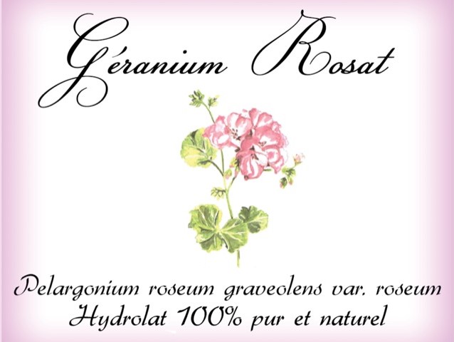 Geranium floral water 200ml - soothing astringent - La Vie Claire