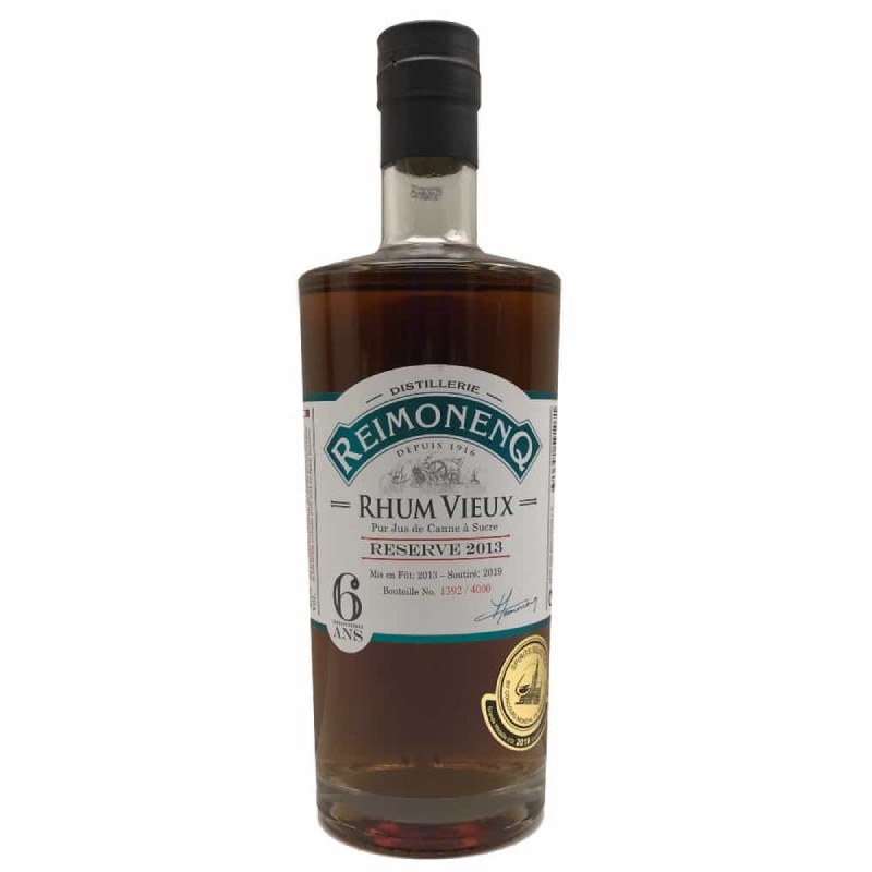Reimonenq rhum vieux 40°- 2023 -70cl 