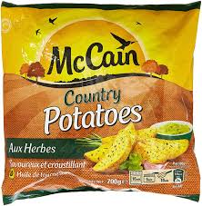 Mc Cain Frite Contry Potato Herbe 700 g  