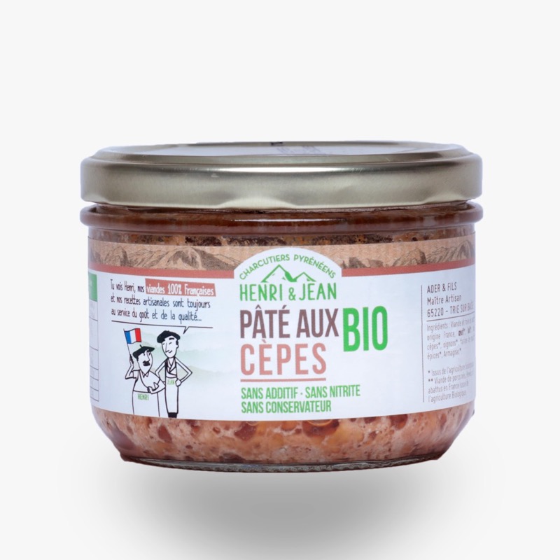 Pate aux cepes bio