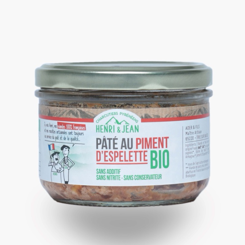 Pate au piment d espelette bio