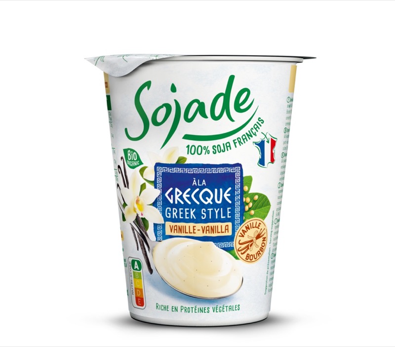So soja grecque vanille 400g