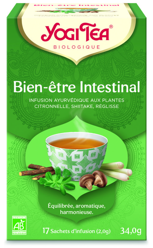 Intestinal well-being infusion 17 tea bags - Yogi tea