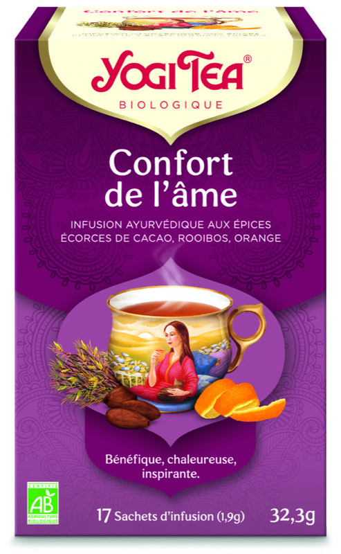 Infusion comfort of the soul 17 sachets - Yogi tea