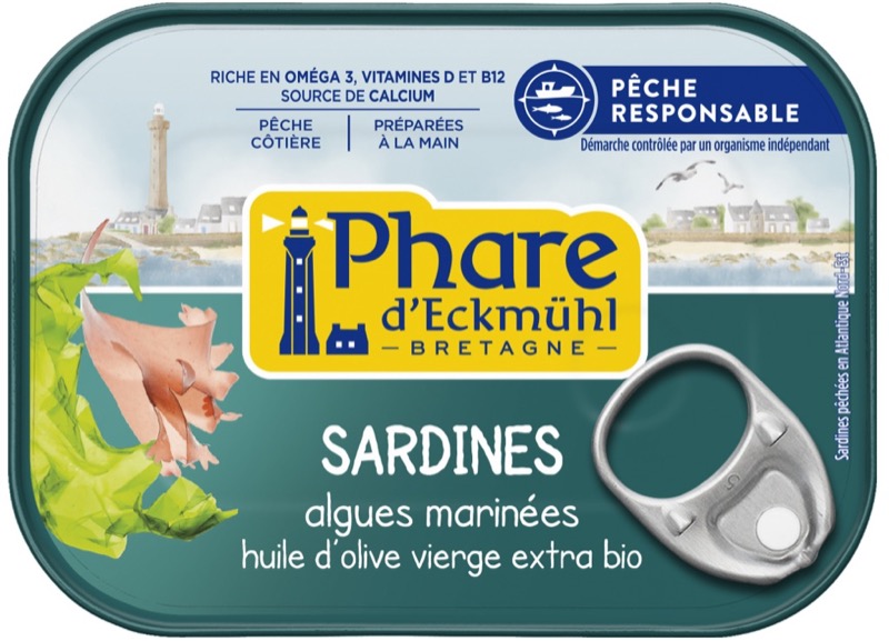 Sardines Au Tartare D'algues Bio