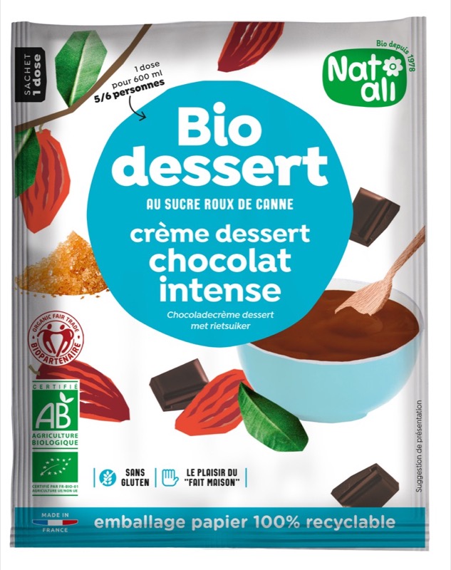 Intense chocolate cream 60g - Natali