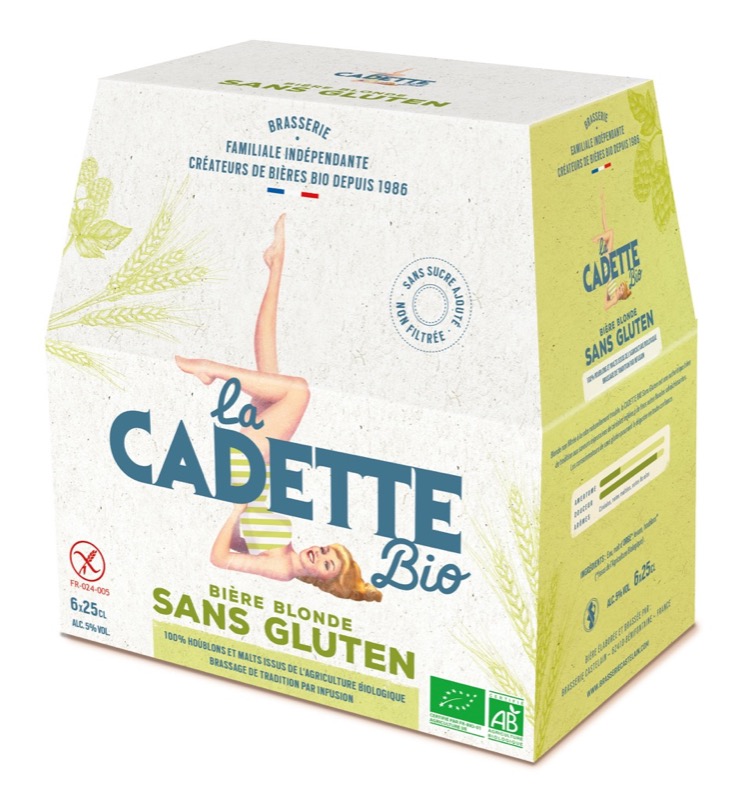 Biere blonde 6*25cl ss gluten