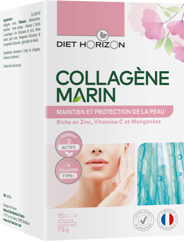 Collagène marin type 1 - 15 unités- Diet Horizon