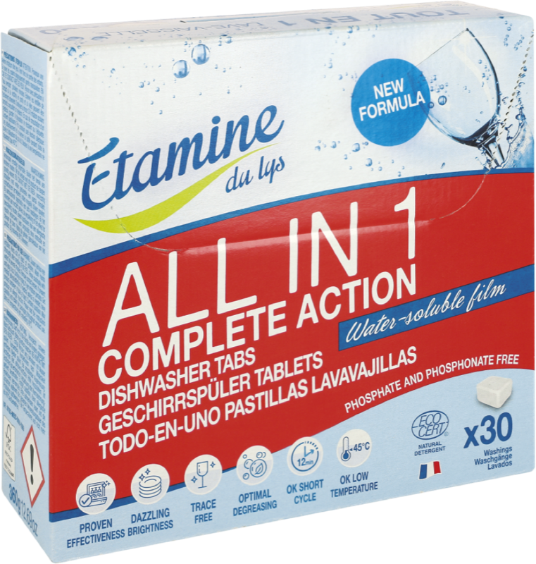 Tablette lave vaisselle x30 - Etamine du Lys