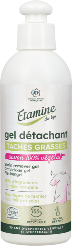 Gel détachant 150ml - tâches grasses - Etamine du Lys