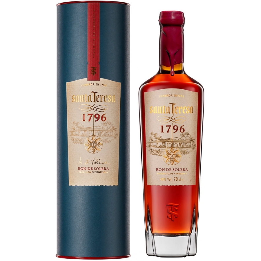 Santa teresa 1796 solera rum - 75cl 