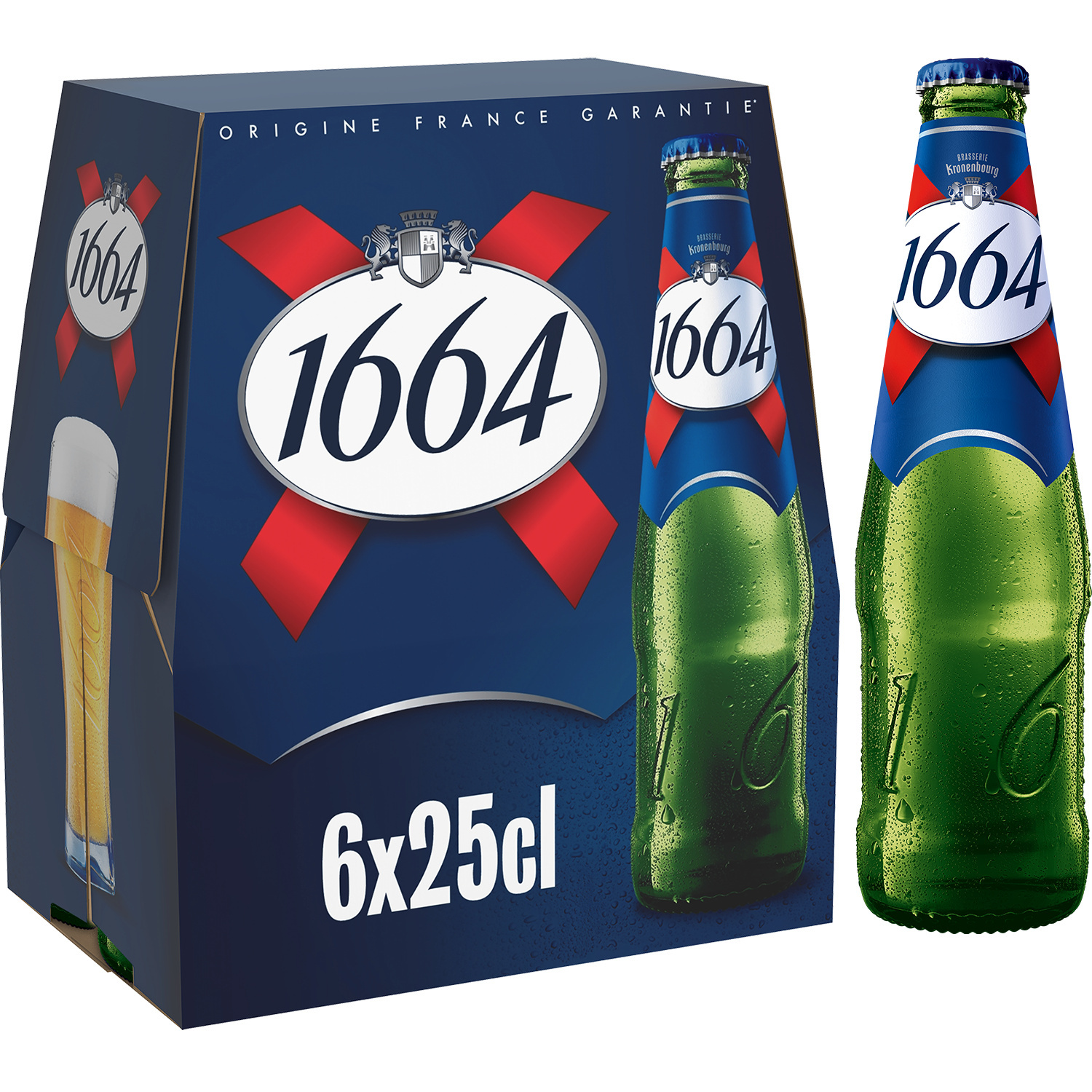 1664 Beers 6*33cl