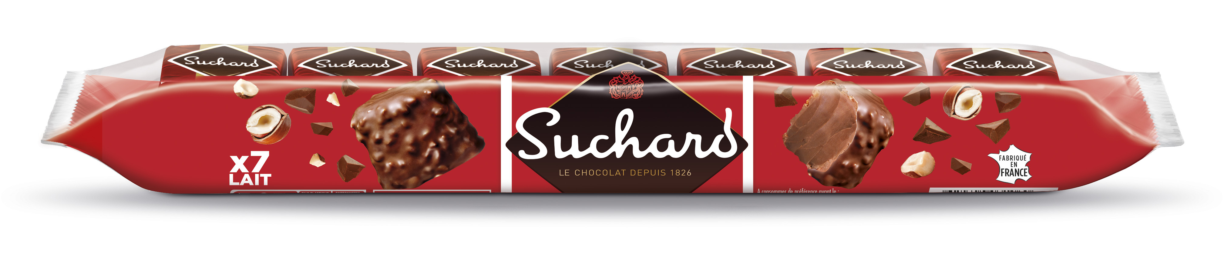Rochers au chocolat au lait Suchard 