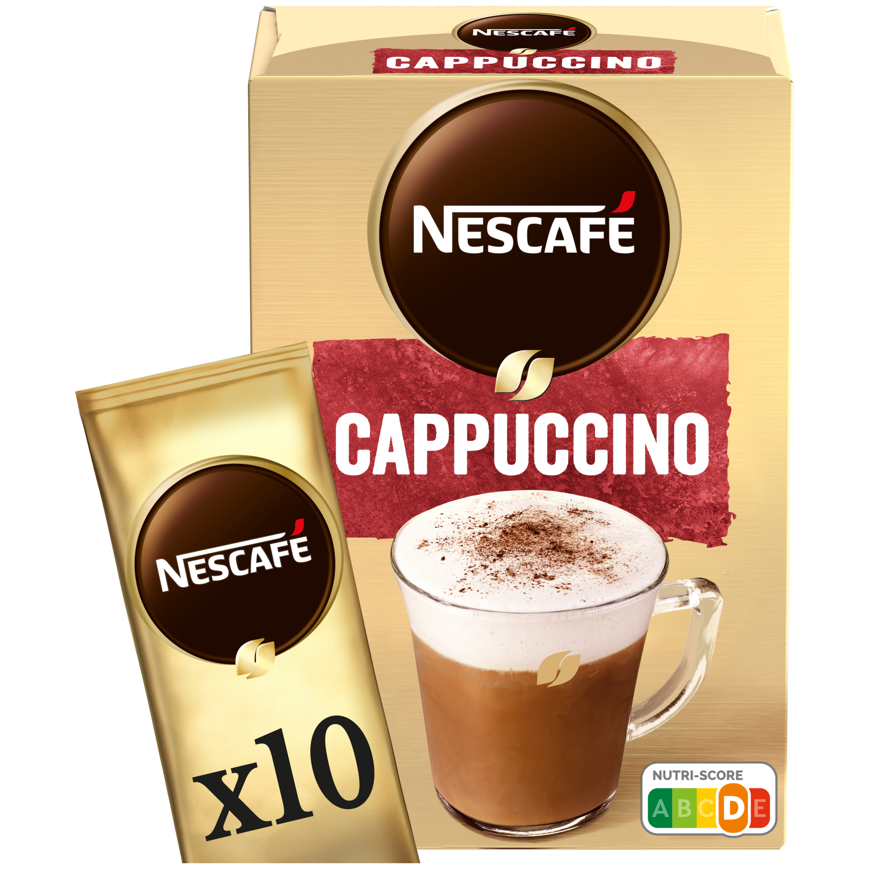 Nescafé cappuccino boite de 10 sticks