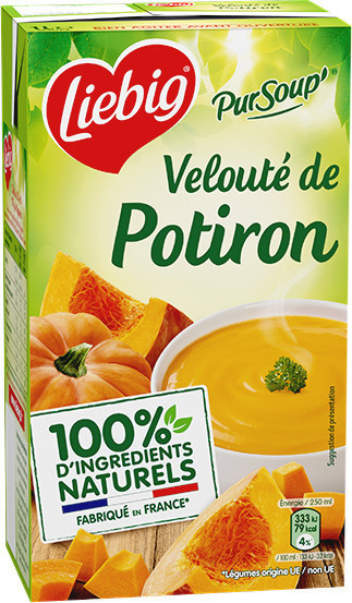 Velouté de potiron Liebig 