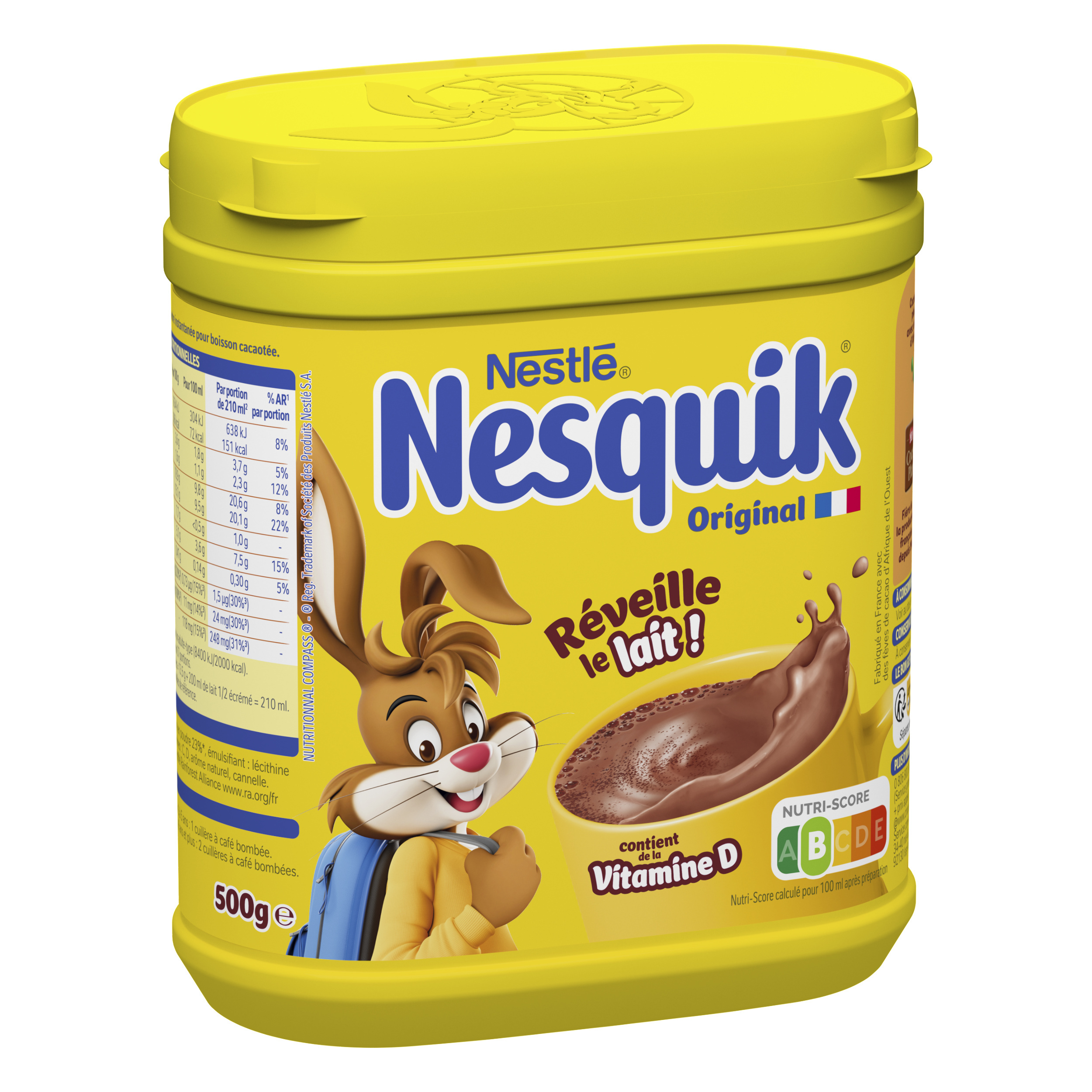Nesquik Poudre Cacaotée boîte 500g