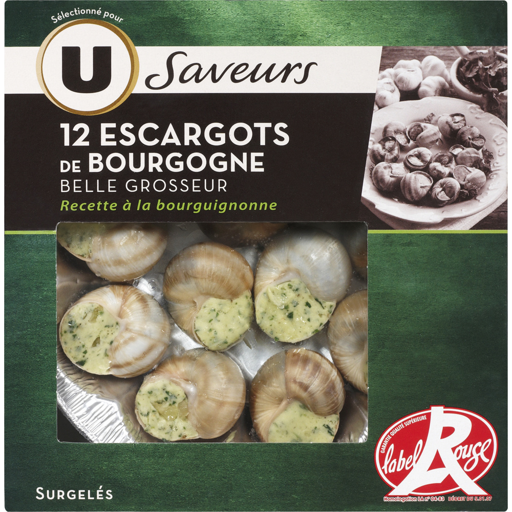 Burgundy snails x12 U