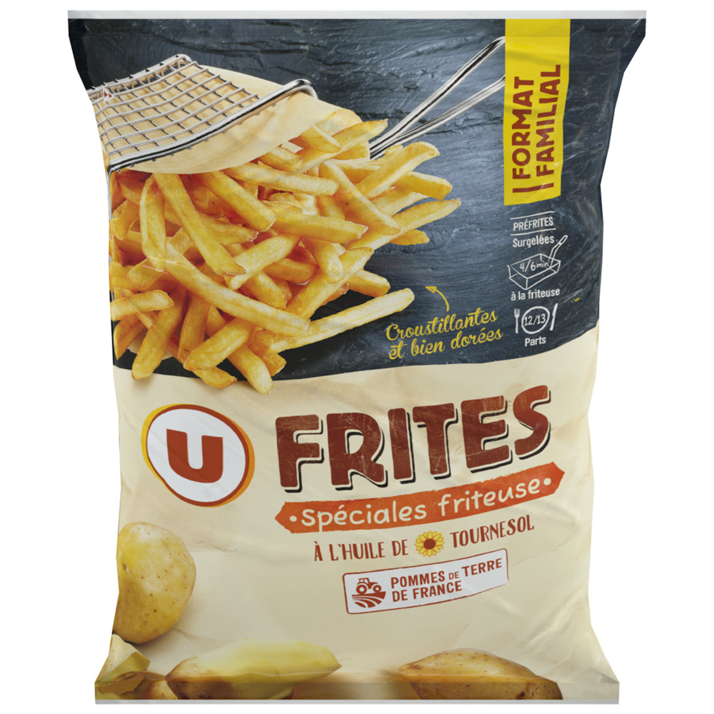 Traditional French fries for deep fryers U