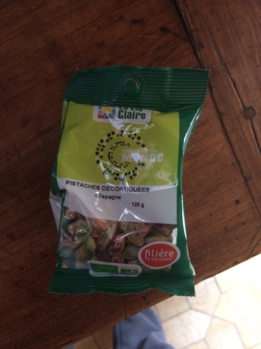 Shelled Pistachios 125g