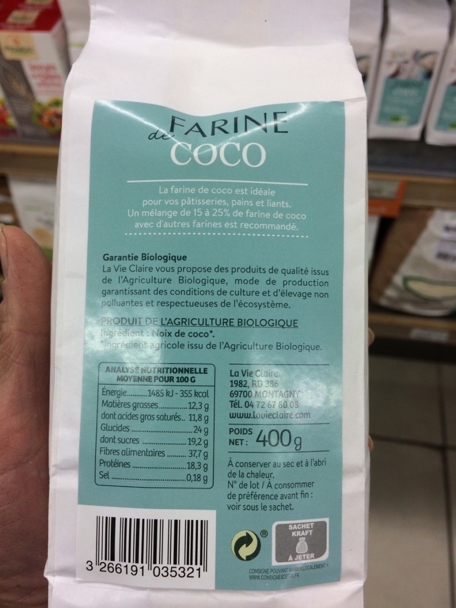 Coconut Flour 400g