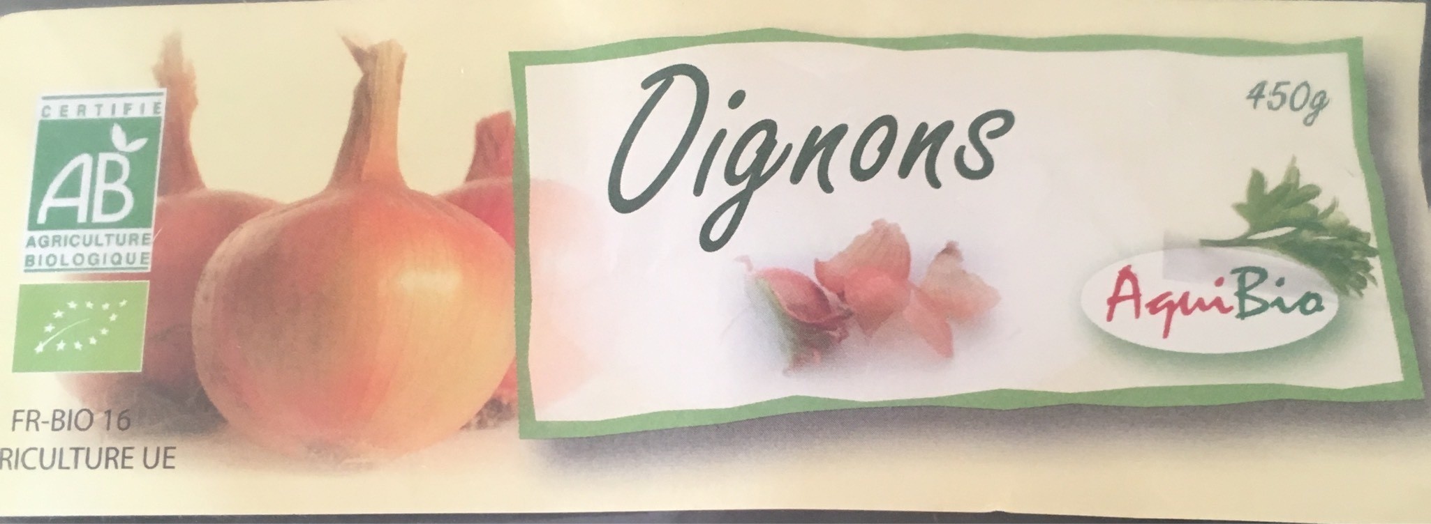 OIGNONS SURGELÉS